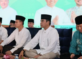 Kapolda Sumsel bersama forkopimda Sumsel safari Ramadhan dikediaman Walikota Palembang