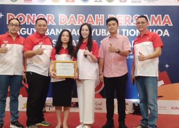 Paguyuban Tionghoa se-Sumatera Selatan Gelar Donor Darah, Yang di hadiri Alvin Kennedy