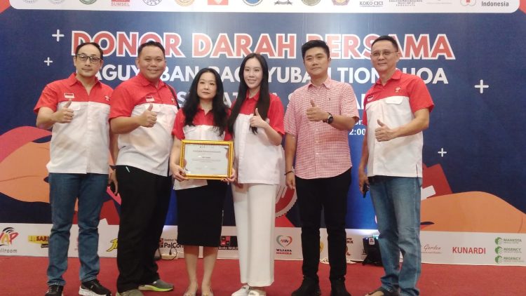 Paguyuban Tionghoa se-Sumatera Selatan Gelar Donor Darah, Yang di hadiri Alvin Kennedy