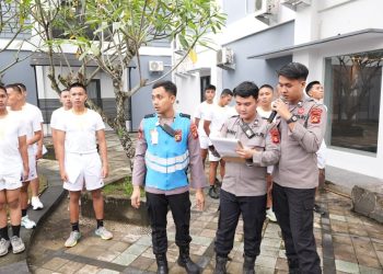 Pemeriksaan Kesehatan 1 Penerimaan Calon Taruna/Taruni Akpol TA.2025 Panda Polda Sumsel