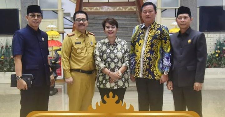 Anggota DPR Provinsi Lampung Terima Kunjungan Anggota DPRD Way Kanan