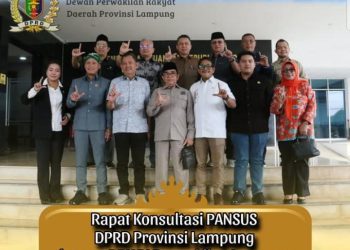 Ketua Panitia DPRD Provinsi Lampung Rapat Konsultasi Dengan BPK RI Perwakilan Lampung