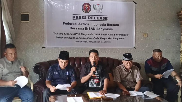 Federasi Aktivis Indonesia Bersatu dan INSAN Banyuasin Dukung Kinerja DPRD Banyuasin