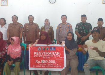 Pemdes Bali Agung Salurkan (BLT-DD) Triwulan pertama Tahun Anggaran  2025 Kepada 8 KPM