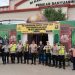 Polisi Stand By Di Pos Pengamanan Wilkum Polres Banyuasin, Antisipasi Kemacetan