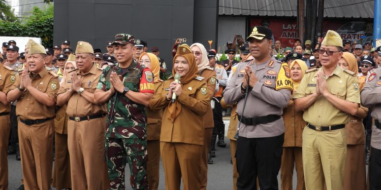 Pemkot Bandar Lampung Gelar Apel Satgas Idul Fitri