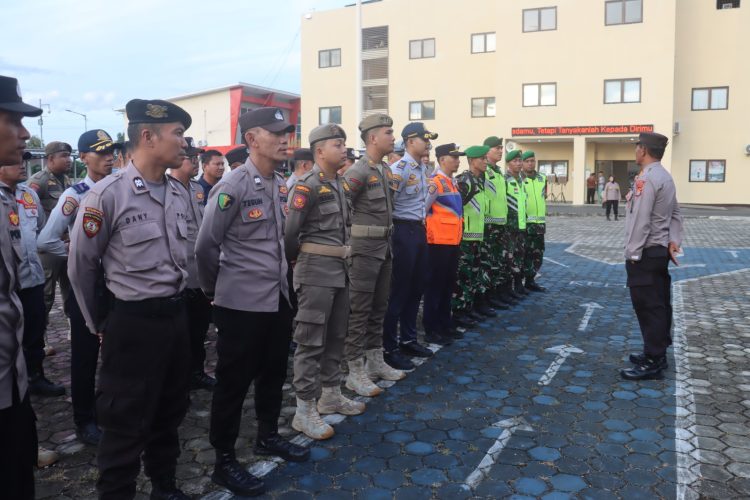 Patroli Gabungan di Lampung Selatan Amankan Malam Takbir