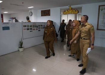Walikota Lakukan Sidak Guna Memastikan Disiplin Pegawai Pemkot Bandar Lampung