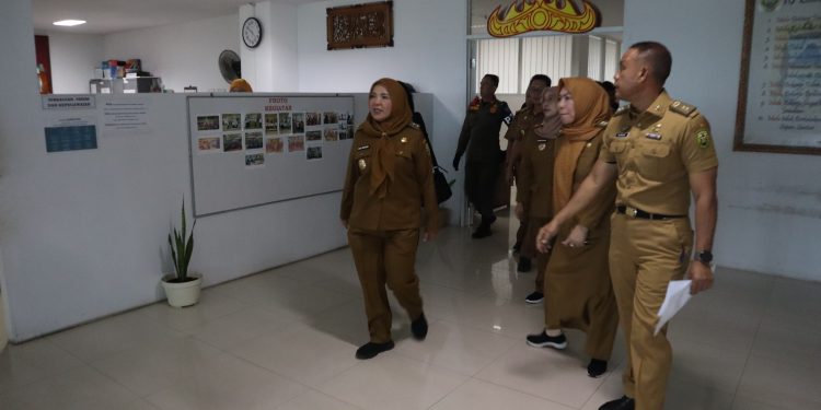 Walikota Lakukan Sidak Guna Memastikan Disiplin Pegawai Pemkot Bandar Lampung