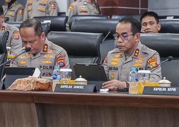 Arahan Kapolri kepada jajaran dihadiri para Kapolda se-Indonesia