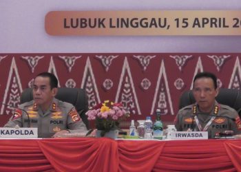 Kapolda Sumsel Pimpin Gelar Operasional Bulanan di Kota Lubuk Linggau