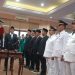 Bupati Lampung Selatan Raditiyo Egi Pratama :  Perdana Lantik 8 Pejabat Administrator