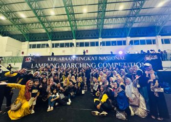 SMPN 1 Palembang Juara 1 Piala Tetap Gubernur Lampung