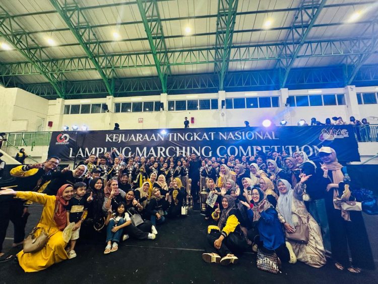 SMPN 1 Palembang Juara 1 Piala Tetap Gubernur Lampung