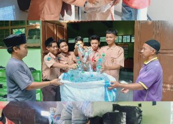 MAN 4 Jombang Berkontribusi dalam Gerakan Sedekah Sampah, 229 Kg Sampah Disetorkan Jadi Berkah