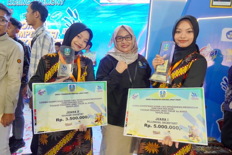 Siswa SMKN 2 Kota Kediri Raih Prestasi Membanggakan di Lomba Kompetensi Siswa (LKS) Jawa Timur 2025