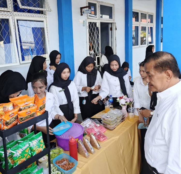 Karya Proyek Penguatan Profil Belajar Pancasila “Mewujudkannya Pendidikan Bermutu Untuk Semua” Digelar SMK Negeri 8 Palembang