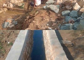 Kakon Panjerejo, Pringsewu realisasikan dana DD 2025 tahap satu bangun Drainase Sesuai Keinginan Masyarakat,