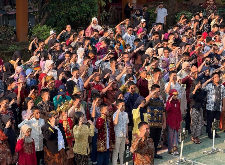 Di Hardiknas 2025, SMP Negeri 9 Palembang Ingin Siswa-siswi Lebih Kreatif Dan Sukses Di bidangnya