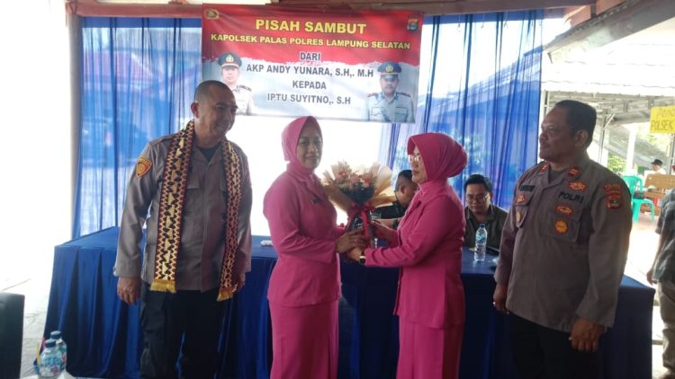 Polsek Palas Gelar Acara Pisah Sambut Kapolsek Dari AKP Andy Yunara, S.H,.M.H Kepada IPTU Suyitno,. S.H