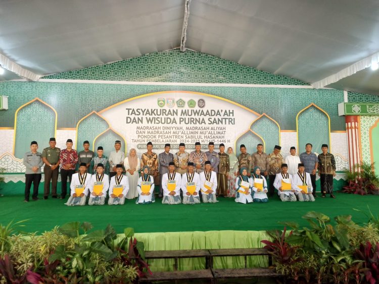 Pondok Pesantren Sabilul Hasanah Laksanakan Tasyakuran Muwaada’ah Dan Wisuda Purna Santri