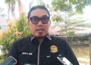 Reses Anggota DPRD Kota Palembang, Harya Pratystha Endhie Siap Bantu Penanggulangan Banjir Saat Ujan Di SMP Negeri 53 Palembang