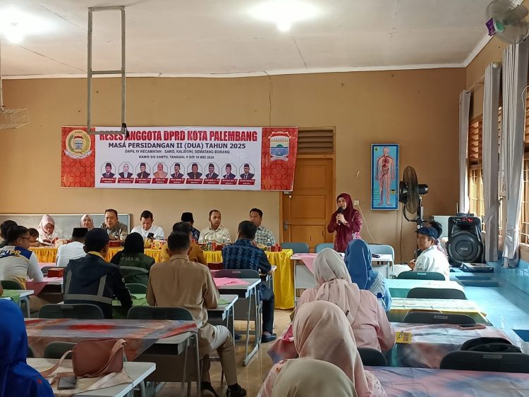 SMPN 53 Palembang Berharap Penuh Dengan Adanya Reses Anggota DPRD Kota Palembang Dapil IV