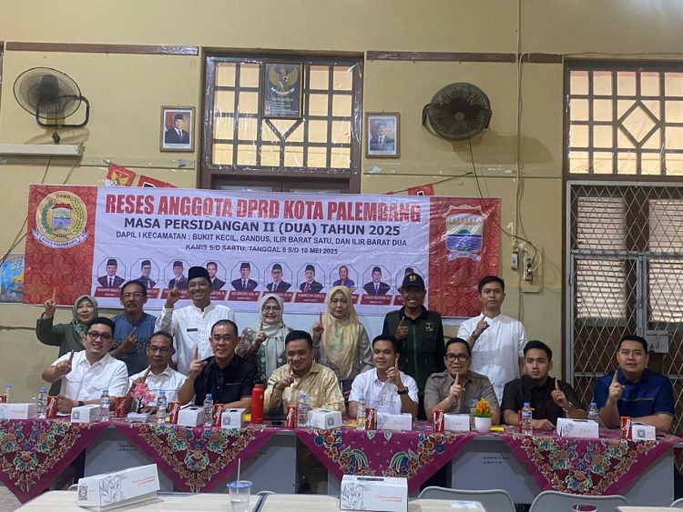 Kunjungan Reses Anggota DPRD Kota Palembang Dapil 1 Tahun 2025 Di SMPN 1 Palembang