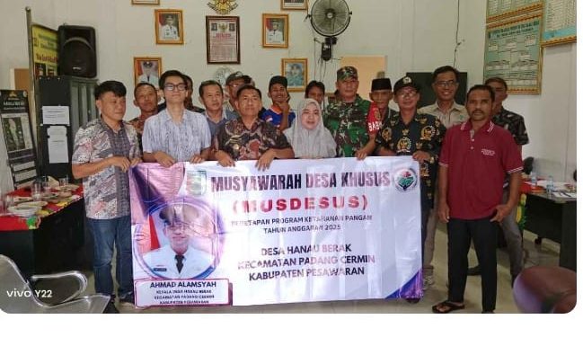 Bentuk Koprasi Merah Putih Hanauberak Gelar MUSDESUS