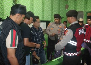 Kejar Premanisme, Satgas Operasi Pekat Polres Lampung Selatan Amankan Dua Warga Palas di Cafe Karaoke