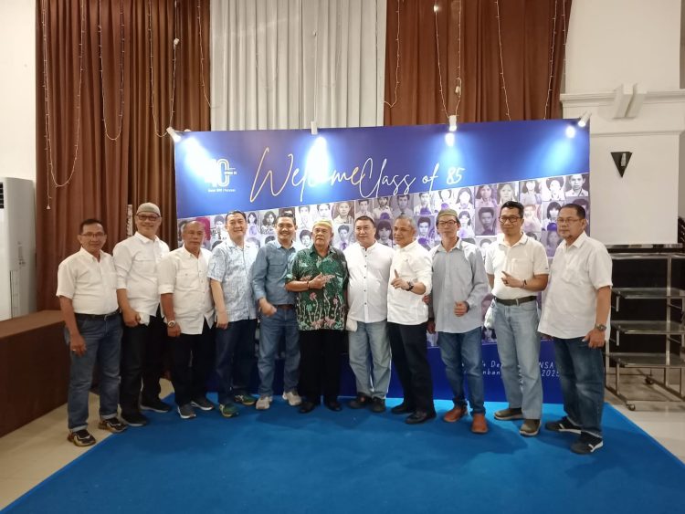 Mempererat Silaturahmi  Dengan Reuni 4 Dekade Spensa 85, SMP Negeri 1 Palembang