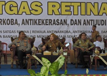 Walikota Bandar Lampung Buka Secara Resmi Pendidikan dan Pelatihan SATGAS Remaja Anti Narkoba