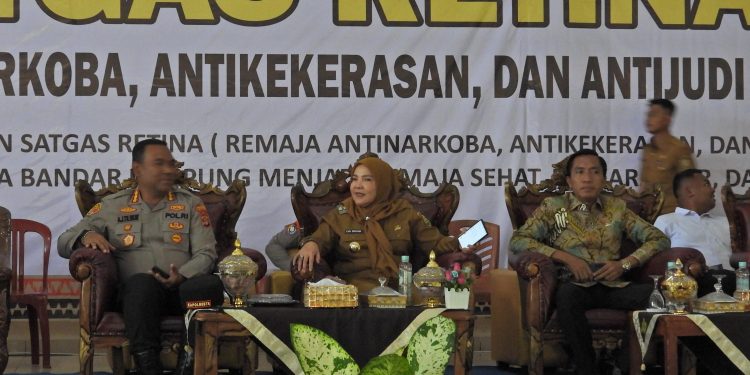 Walikota Bandar Lampung Buka Secara Resmi Pendidikan dan Pelatihan SATGAS Remaja Anti Narkoba