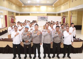 Polres Banyuasin Gelar Sosialisasi Hukum UU No. 1 Tahun 2023
