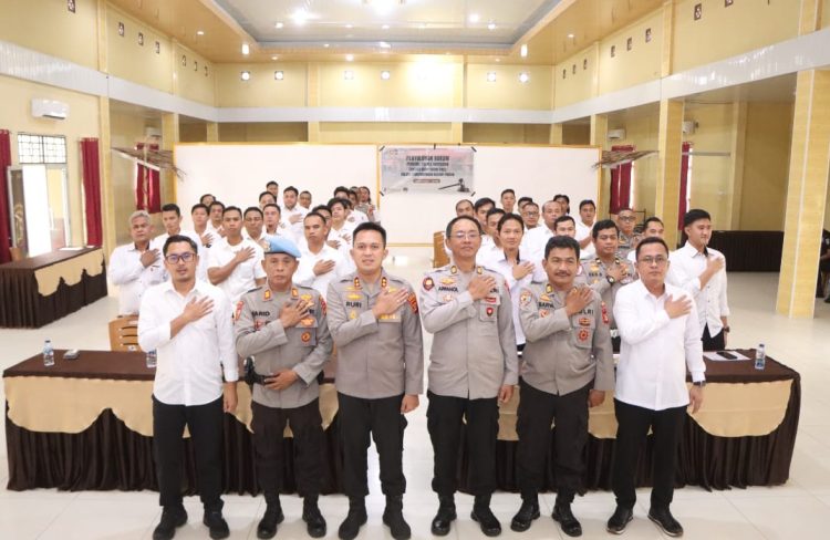 Polres Banyuasin Gelar Sosialisasi Hukum UU No. 1 Tahun 2023