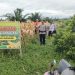 Kabag SDM Polres Banyuasin Tinjau Lokasi Pra Panen Jagung di Desa Sungai Rengit Murni