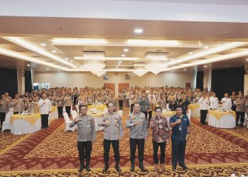 Wakapolda Sumsel buka pembekalan dan Latram Personel Polri & ASN Polda Sumsel T.A.2025 yang akan Purna Tugas