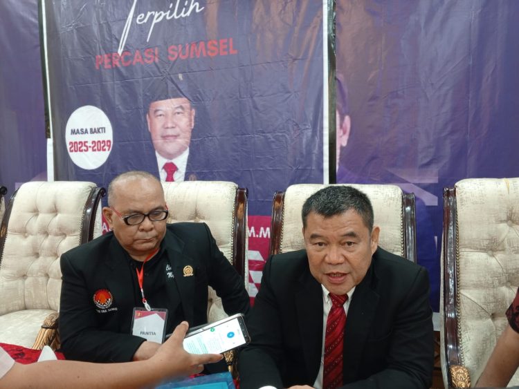 Ilyas Panji Alam Terpilih Sebagai Ketua Umum  Percasi Sumatera Selatan Periode 2025-2029