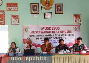 Pemdes Bunut Seberang Gelar MUSDESUS Koprasi Merah Putih Guna Memperkuat Ekonomi Masyarakat