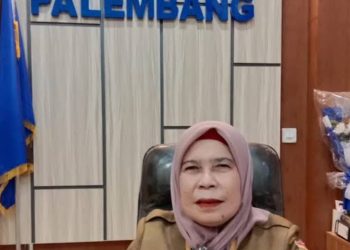 Wahyuni S.Pd.,M.Si Kepala Sekolah SMP Negeri 19 Kota Palembang Mengucapkan Selamat HUT Kota Palembang Ke-1342
