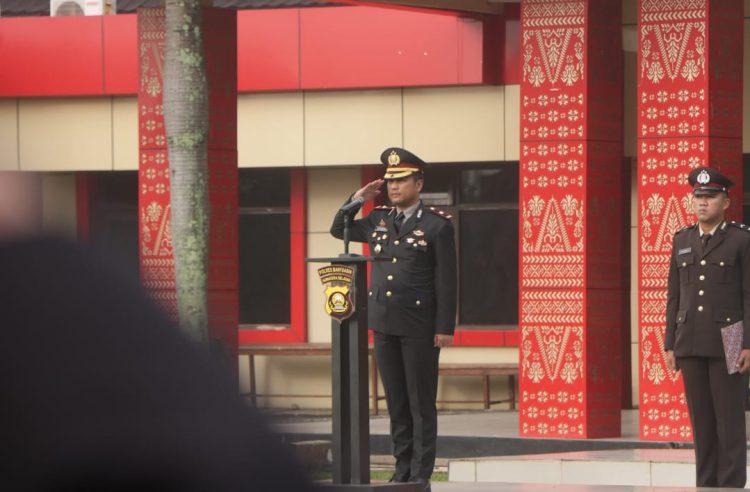 Kapolres Banyuasin AKBP Ruri Prastowo Laksanakan Upacara Hari Lahir Pancasila Tahun 2025