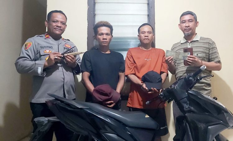 Polsek Palas Ungkap Kasus Pencurian Sepeda Motor, Dua Residivis Ditangkap