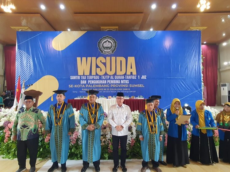 Santri TKA Terpadu-TK/TP Al-Quran Thafiz 1 Juz Dan Pengukuhan Pembina MTKS Gelar Wisuda Ke-V
