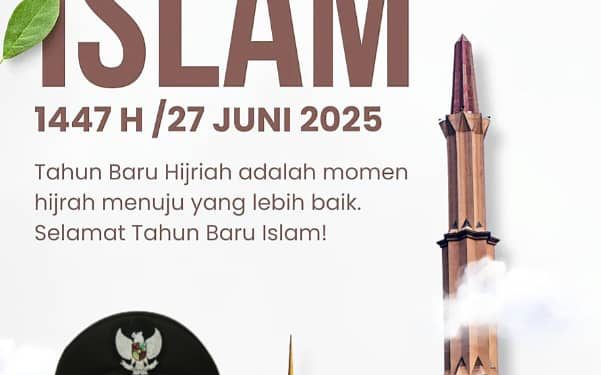 Aparatur Pekon Gadingrejo Timur Ucapkan Selamat Tahun Baru Islam 1447 Hijriyah