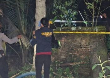 Pria Lansia bunuh diri di. Sumur tua Pekon Gading Rejo Timur