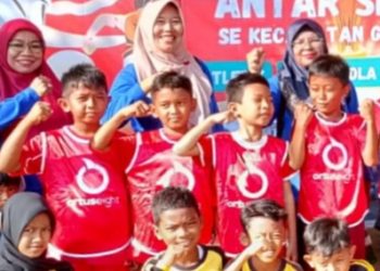 SDN 15 Gunung Agung Tubaba  mengikuti School meeting antar sekolah SDN sekecamatan Gunung Agung.