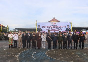 Polres Lampung Selatan Peringati Hari Bhayangkara ke-79, Puluhan Tokoh dan Personel Terima Penghargaan