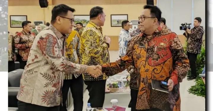 Ketua DPRD Provinsi Lampung Bersama Gubernur Lampung Hadiri Acara Pelaksanaan Entry Meeting Atas Pemeriksaan LKPD tahun 2024