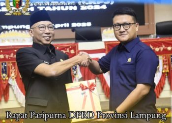 Rapat Paripurna DPRD Provinsi Lampung