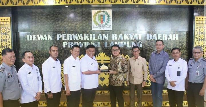 Ketua DPRD Provinsi Lampung Beserta Anggota Terima Kunjungan Kementerian Koordinasi Pelaksanaan Hukum